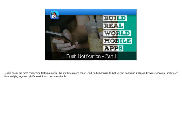 Push Notification - Part 1 - Transcript.pdf