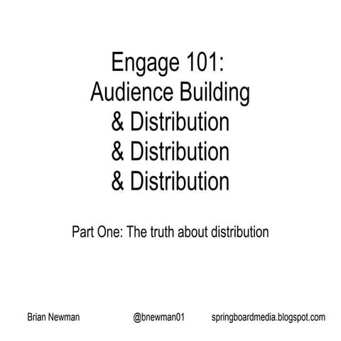 ATL-PushPush Distrib/Fundraise 101