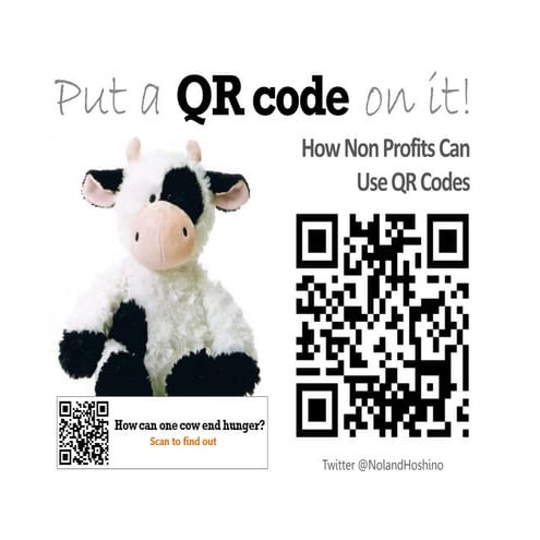 Put a QR Code on it! How Non Profits Can Use QR Codes