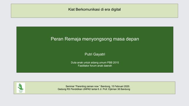 Putri Gayatri | PPTX