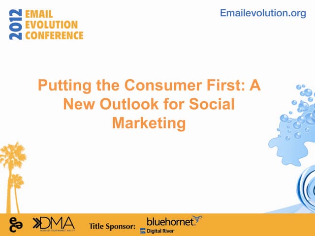 Putting The Consumer First Ppt Putting The Consumer First Ppt