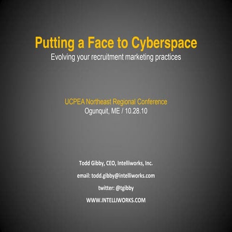 Putting a Face to Cyberspace | PDF
