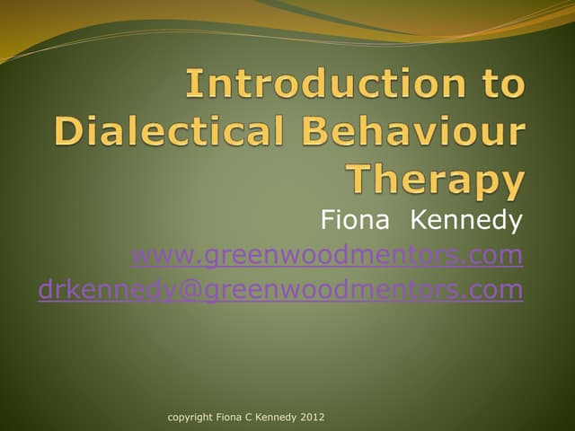 Putting dbt into your practice for notes revision 2 02 06 2013
