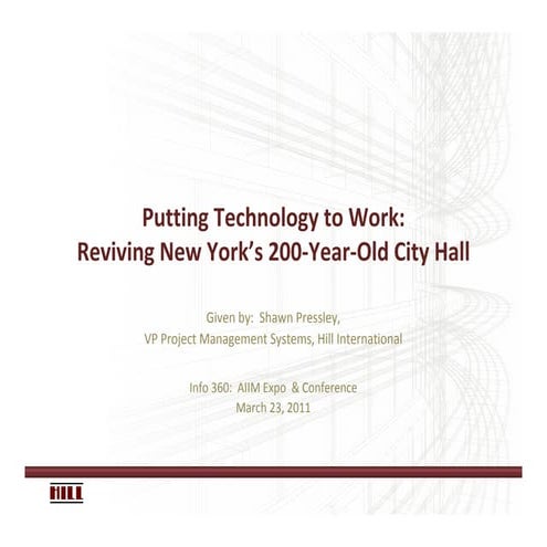 Putting technology to_work_reviving_new_yorks_200_year_old_city_hall