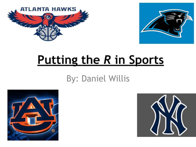 Putting the R in Sports