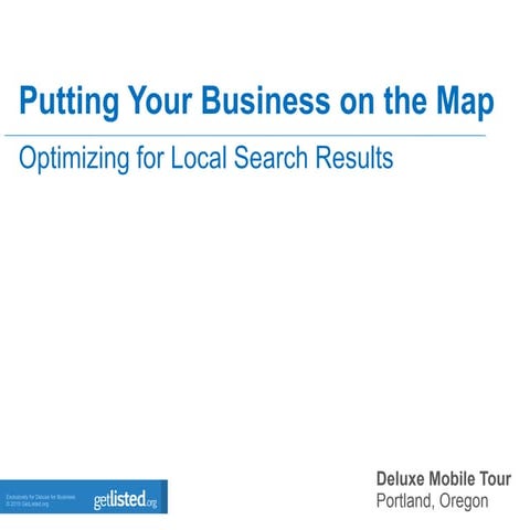 Putting your business on the map - David Mihm