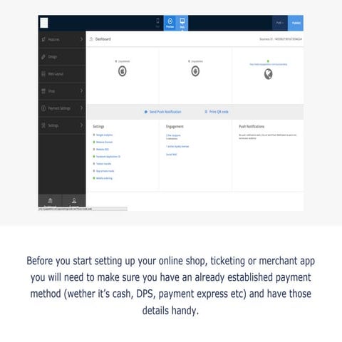 Putti Payment Settings