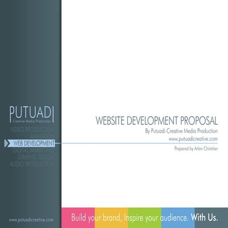 Putuadi Creative Web Development Proposal