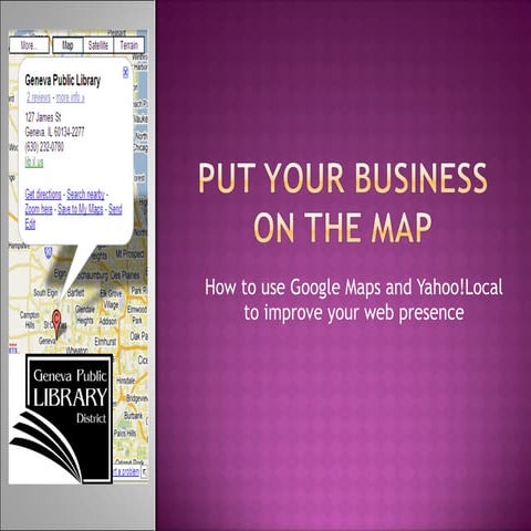 Put Your Business On The Map