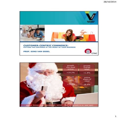 Omnichannel - Customer-centric commerce: putting the consumer at the heart of your business