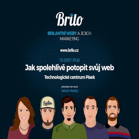 Jak spolehlivě potopit web nebo e-shop | Pux 1.11.17
