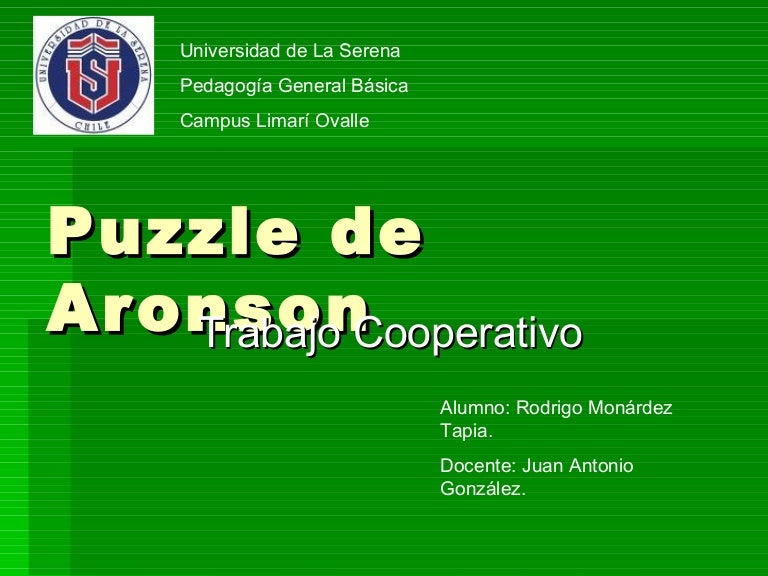 Puzzle De Aronson