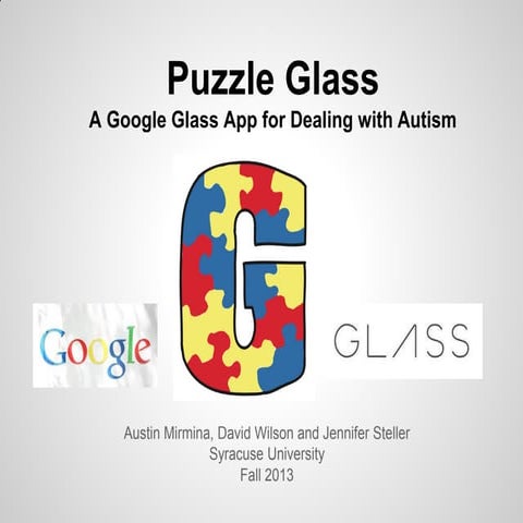 Puzzle Glass Presentation