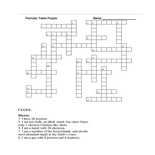 Puzzle new microsoft word document