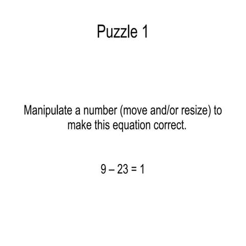 10 Puzzles
