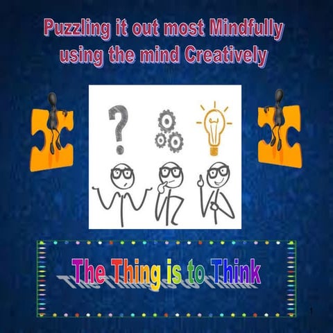 Puzzling It Out Most Mindfully | PPT