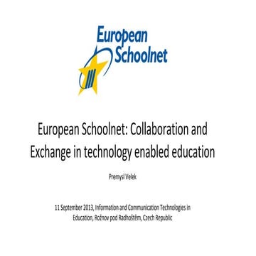 Collaboration and Exchange in technology enabled education
