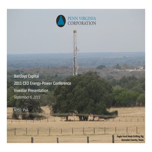 Pva barclays investor presentation (9 6 11)