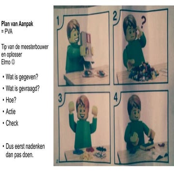 Plan van aanpak naar Lego Elmo | PPTX