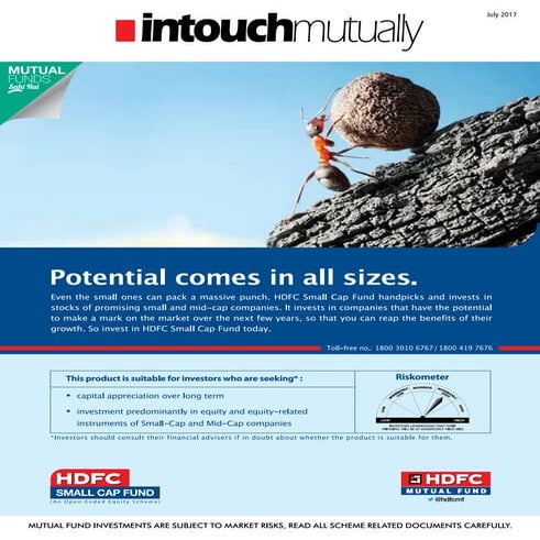 Factsheet for HDFC Mutual Fund