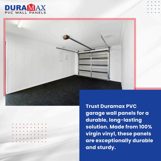 PVC garage wall coverings are easy to install with minimal effort | PDF