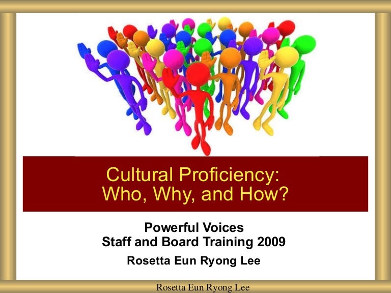 Powerful Voices Cultural Proficiency Training