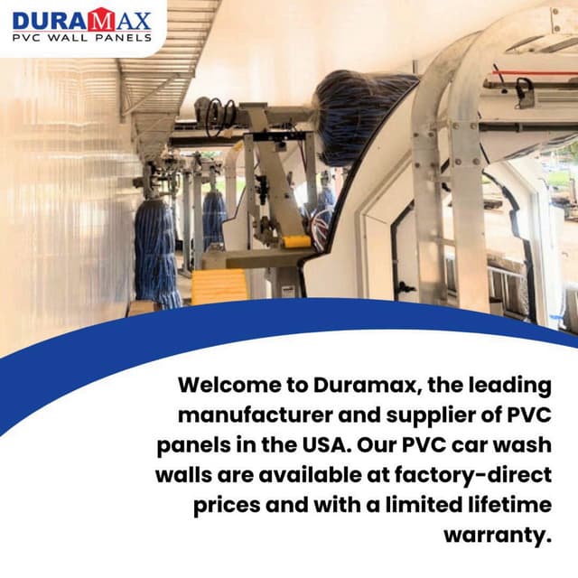 Duramax Car Wash Bay Walls Are Easy To Install