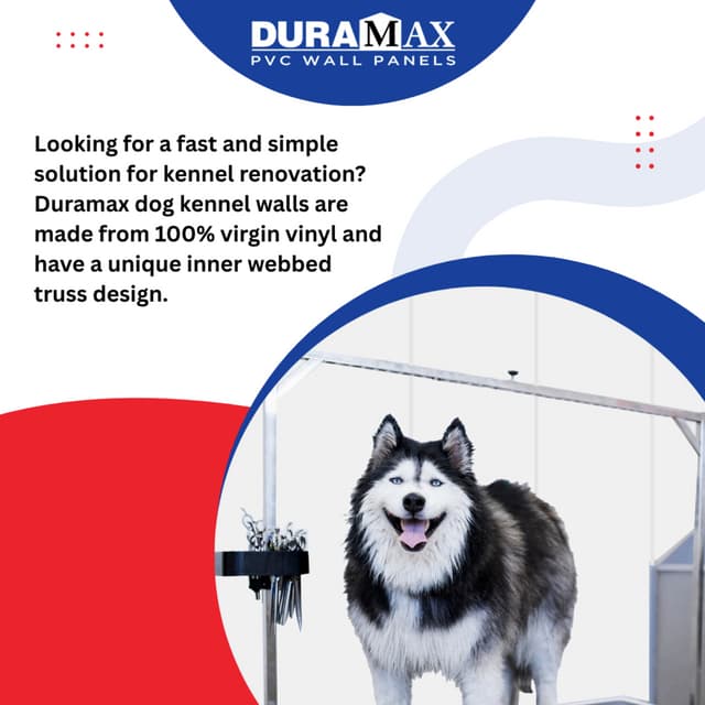 PVC wall covering for dog kennels is cost-effective | PDF