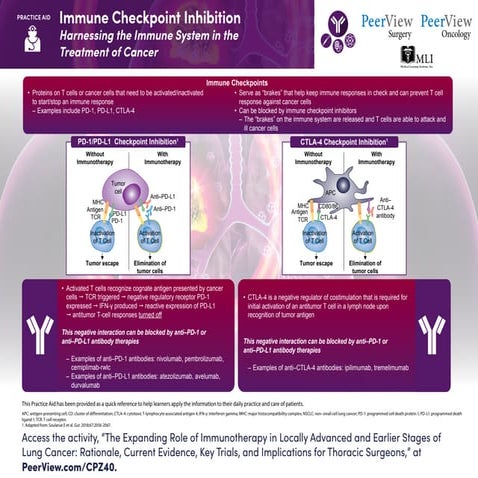 The Expanding Role of Immunotherapy in Locally Advanced and Earlier Stages of...