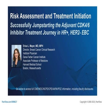 Risk Assessment and Treatment Initiation: Successfully Jumpstarting the ...