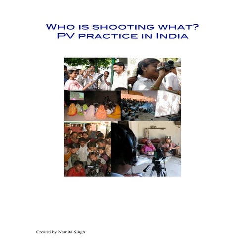 Participatory Video practice in india