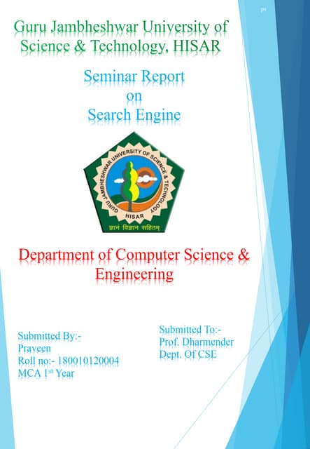 Search engine by Praveen Verma