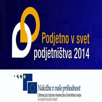 PVSP 2014 - predstavitev poslovnih idej udeležencev 1. skupine 2014 | PDF