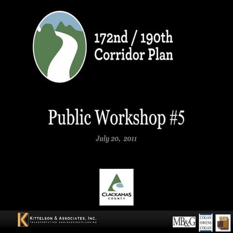 Public Workshop #5
