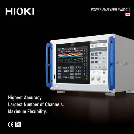 HIOKI Power Analyzer  Pw8001 