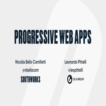 Progressive Web Apps