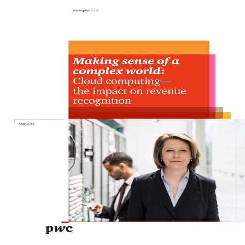 Cloud computing - the impact on revenue recognition