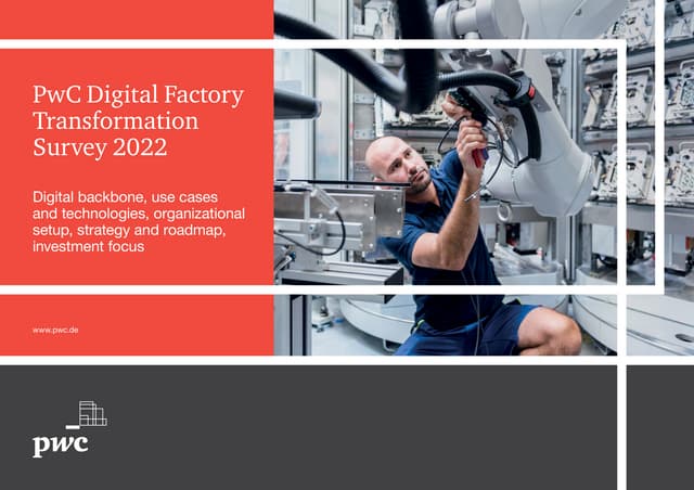 PWC Digital Transformation industry 4.0 survey