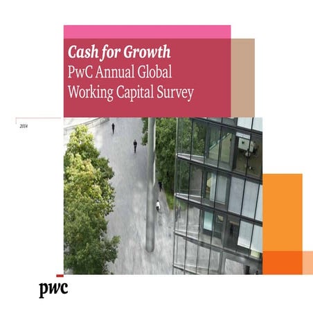Etude PwC "Cash for growth" sur le BFR (2014)