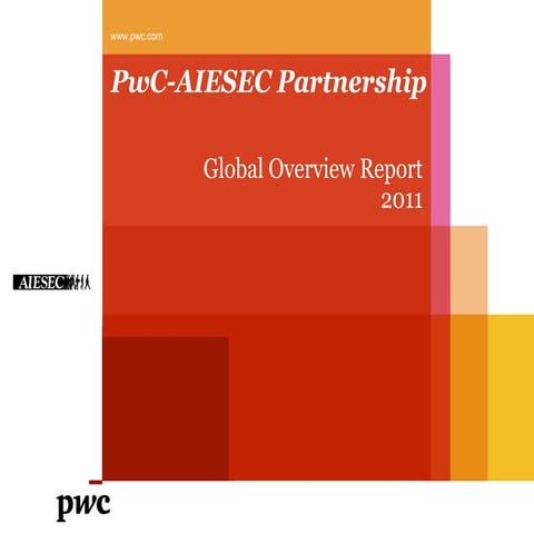 PwC and AIESEC Partnership Overview 2011