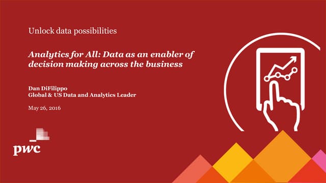 Pwc data analytics