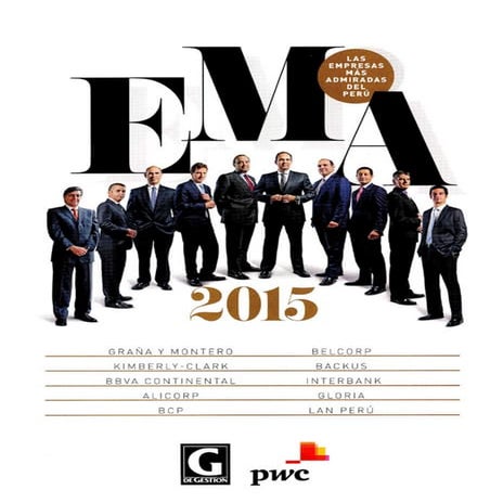 PwC - Premio a las Empresas Más Admiradas del Perú