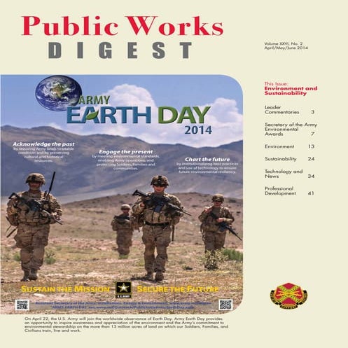 Public Works Digest Earth Day 2014