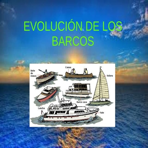Evolución de los barcos