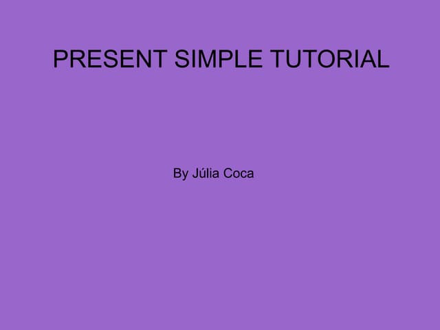 Pwp Present Simple PPT Free Download pwp-present-simple-ppt-free-download