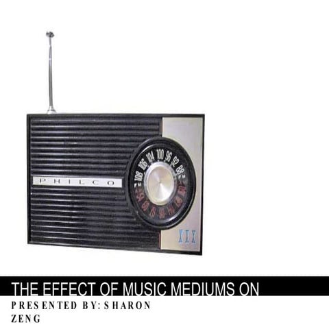 PWR Presentation - Personal Music Mediums