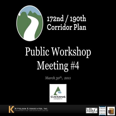 Public Workshop #4