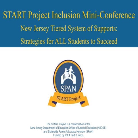 NJ Tiered System of Supports: Strategies for ALL Students to Succeed | PPTX