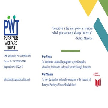 PWT Profile | PPT