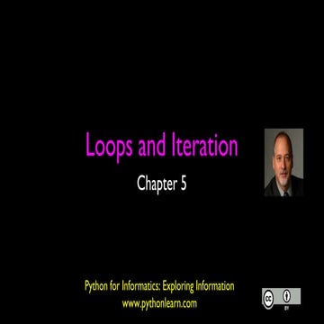 Py4inf 05-iterations | PPT